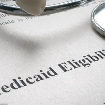 A document that says "Medicaid Eligibility."