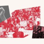 Collage of images related to Racial Justice