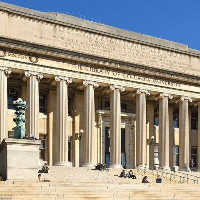 Low Memorial Library on Morningside Heights campus of Columbia University.