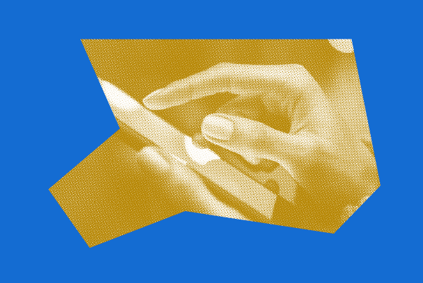 Image of a hand using a smartphone